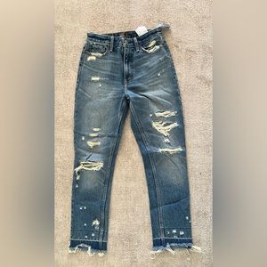 Abercrombie girlfriend jeans